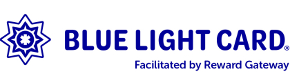 Blue Light Card Voucher Shop, facilitated by Reward Gateway Logo
