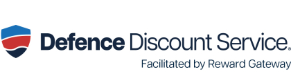 Defence Discount Service Voucher Shop, facilitated by Reward Gateway Logo