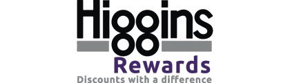 Higgins Rewards Logo
