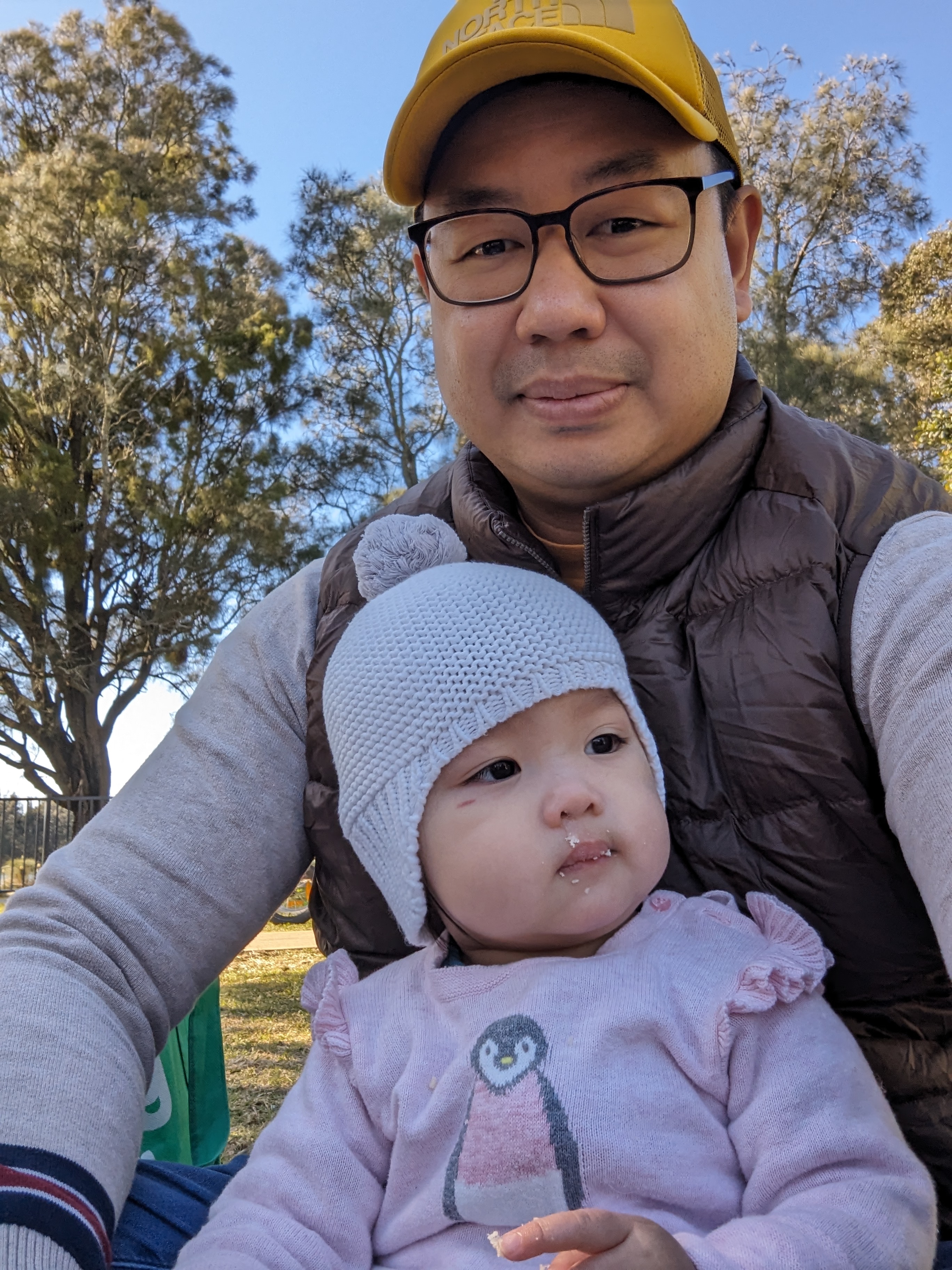 Jason Sin with Daughter